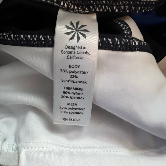 Athleta Leggings Womens XXS Precision Tight 7/8 Blue 653888 - Picture 4 of 8